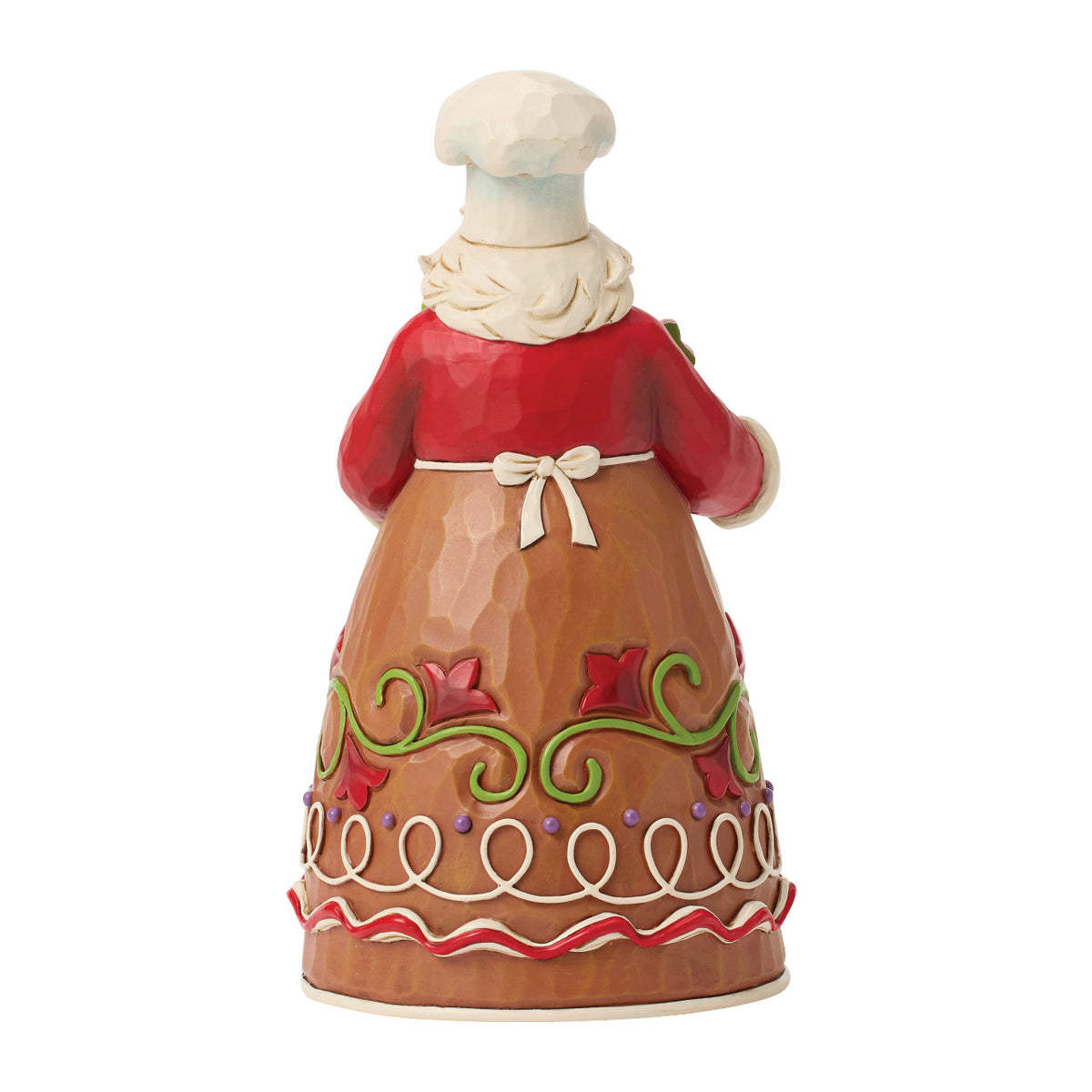 Jim Shore Heartwood Creek Christmas Figurine - Gingerbread Pastry Chef Santa - 21cm | Delivery ± 3 weeks
