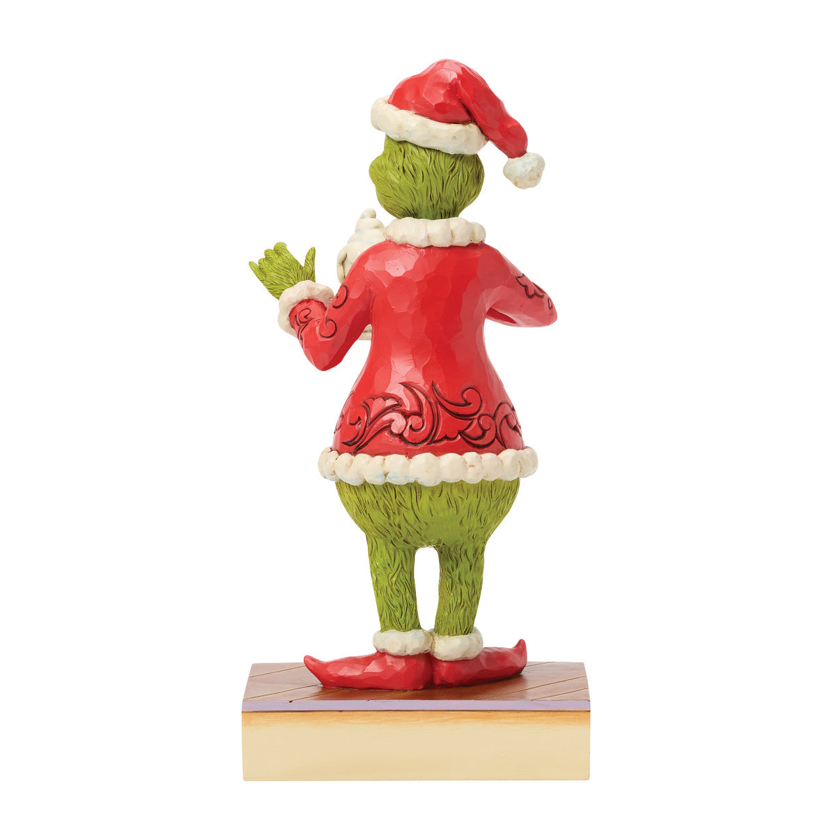 Jim Shore The Grinch Christmas Figurine - With Hot Chocolate Mug - 22.5cm | Delivery ± 3 weeks