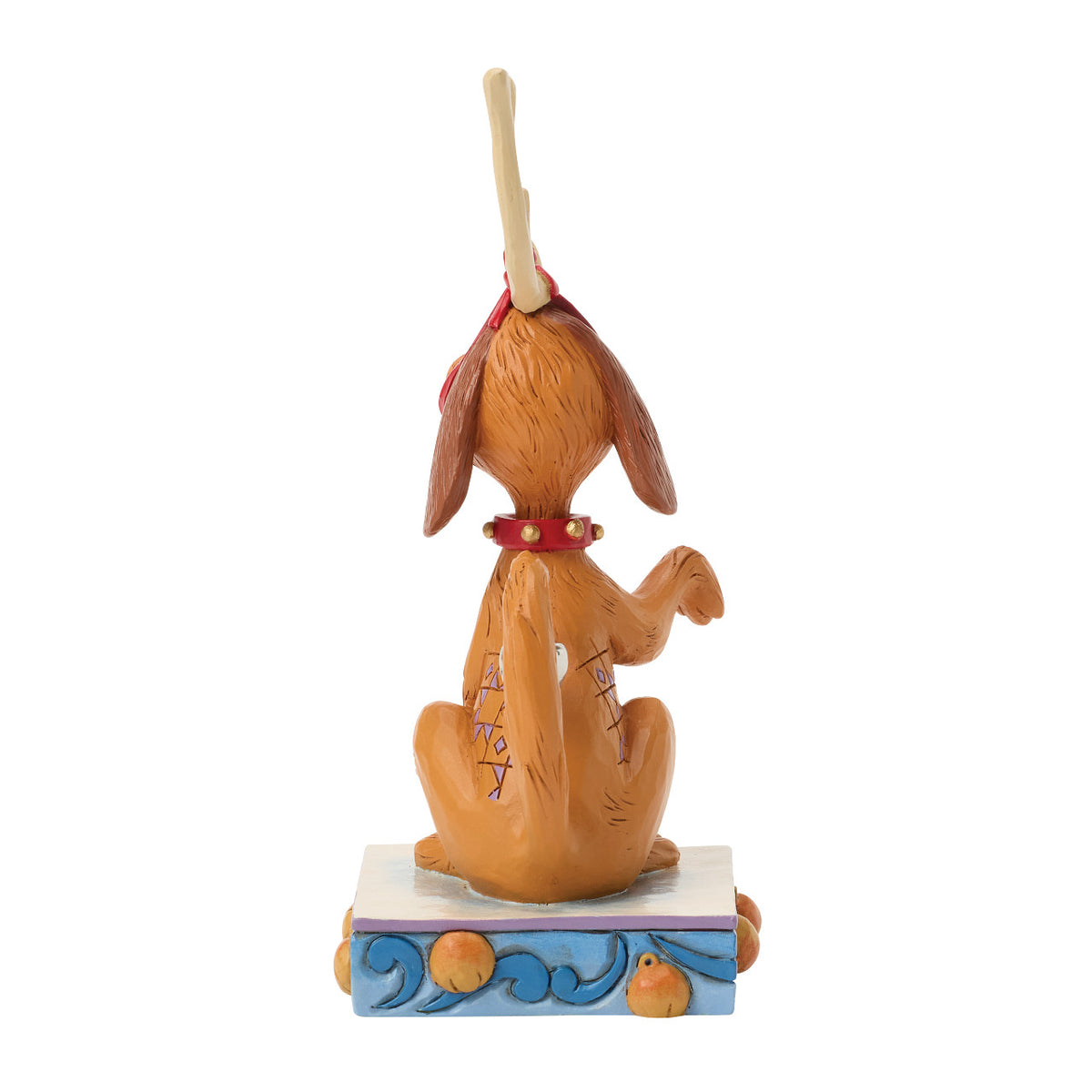 Jim Shore The Grinch Christmas Figurine - Max with Christmas Bell - 13.5cm | Delivery ± 3 weeks