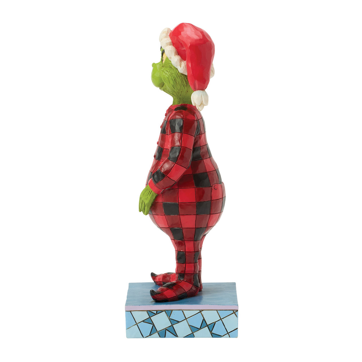 Jim Shore The Grinch Christmas Figurine - In Christmas Pyjamas - 17cm | Delivery ± 3 weeks
