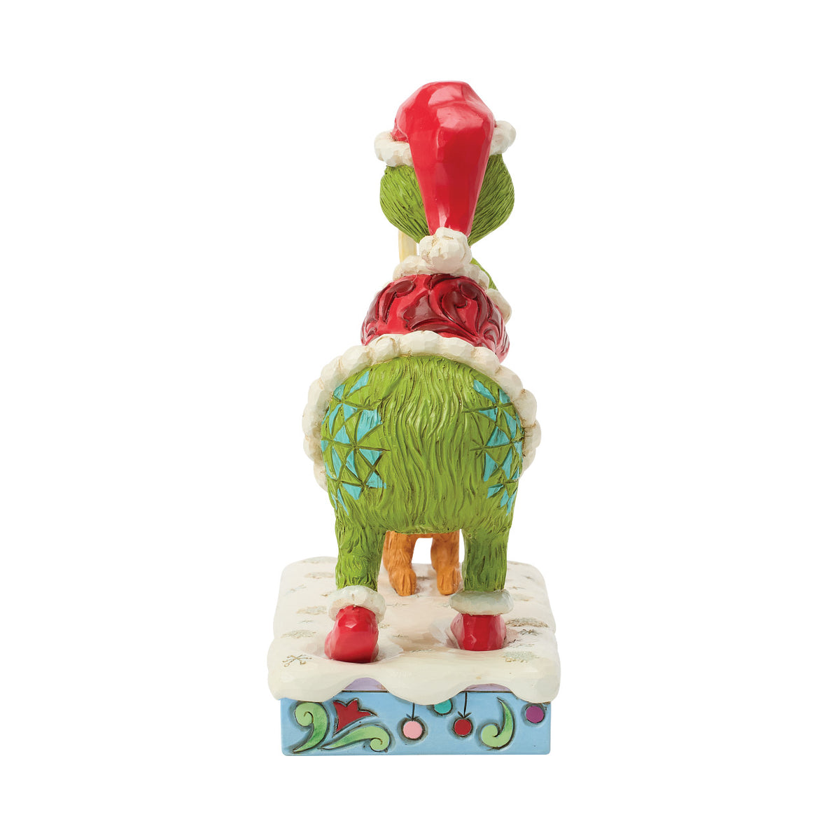 Jim Shore The Grinch Christmas Figurine - With Max & Reindeer Antler - 16cm | Delivery ± 3 weeks