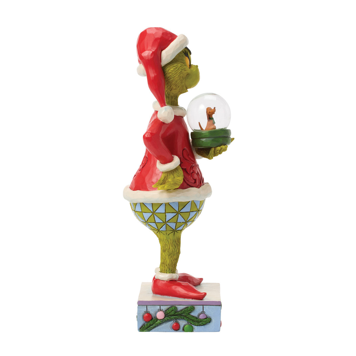 Jim Shore The Grinch Christmas Figurine - With Max & Dome - 23.5cm | Delivery ± 3 weeks