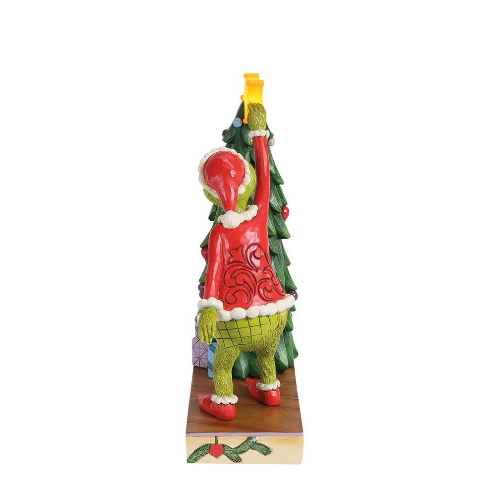 Jim Shore The Grinch Christmas Figurine - Special Edition with Star - 25cm | Delivery ± 3 weeks