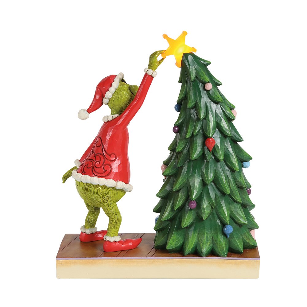 Jim Shore The Grinch Christmas Figurine - Special Edition with Star - 25cm | Delivery ± 3 weeks