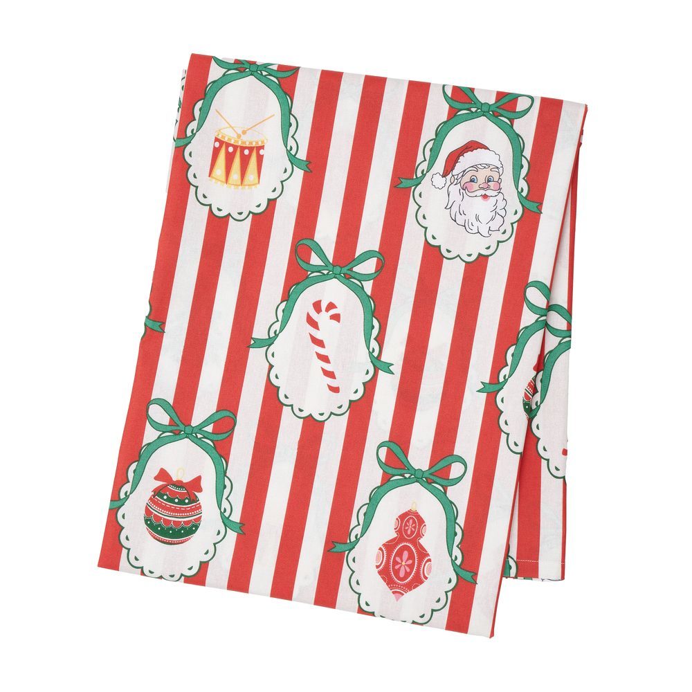 Viv! Christmas Kerst Tafelkleed - Vintage Christmas Stripe
