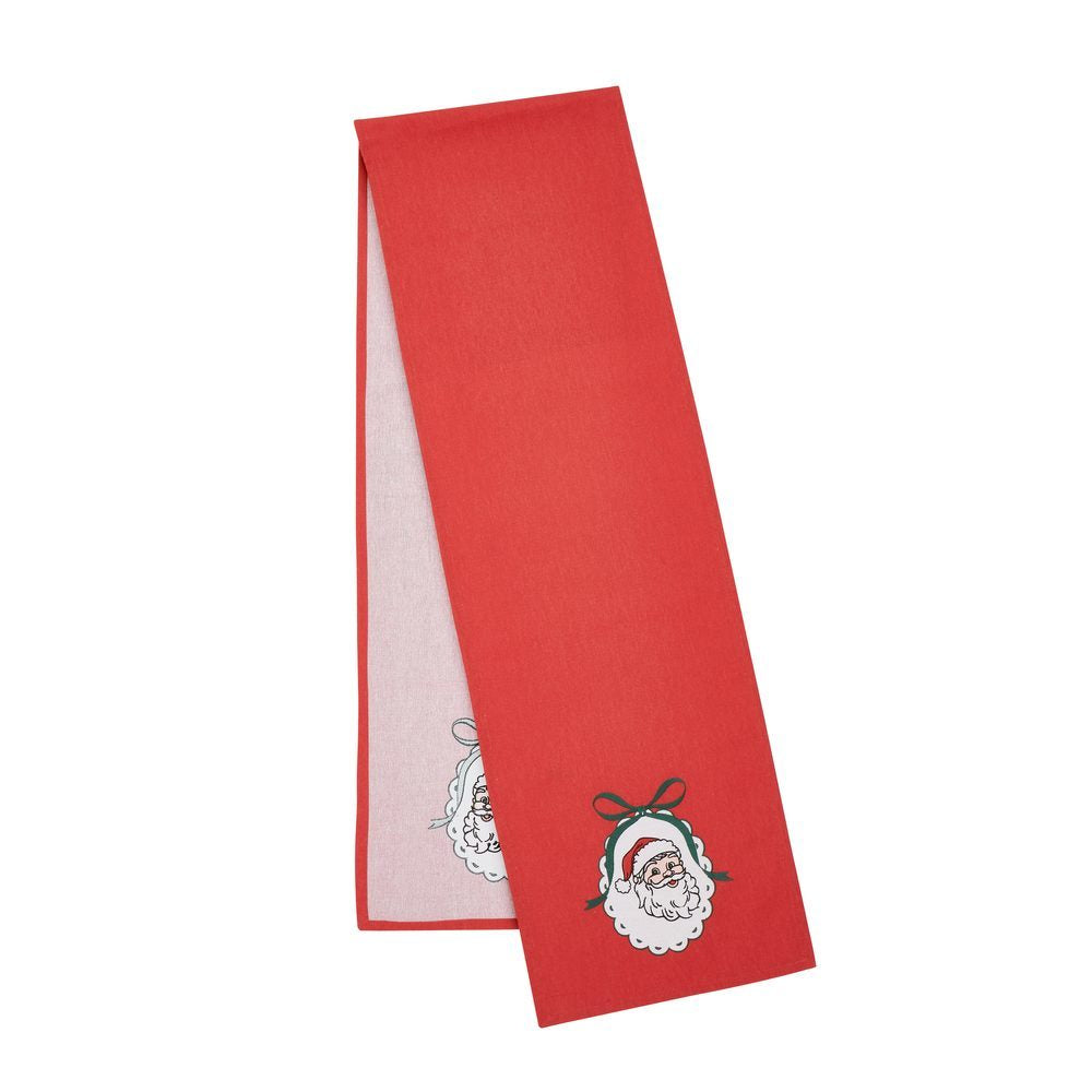 Viv! Christmas Kerst Tafelloper - Vintage Christmas Stripe - 220 cm