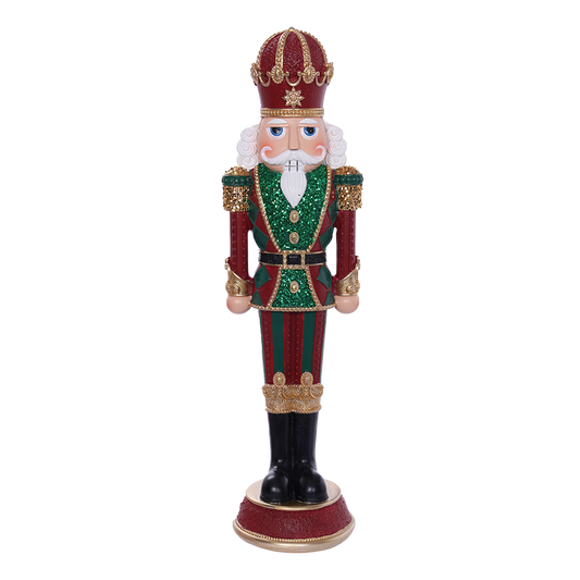 Viv! Christmas Figura de Navidad - Cascanueces Clásico - rojo verde - 33cm