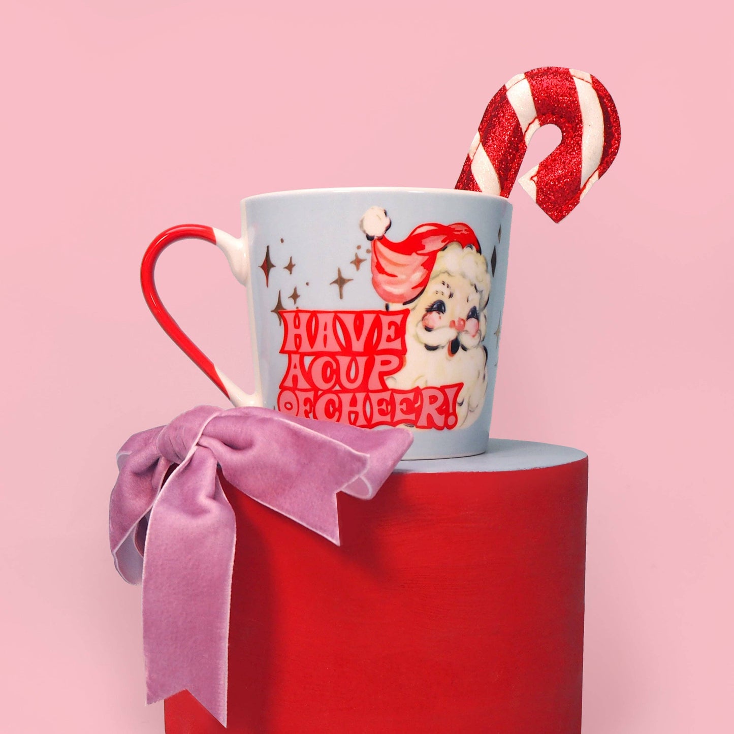 Eleanor Bowmer Christmas Mug - 'Cup of Cheer' Santa Mug