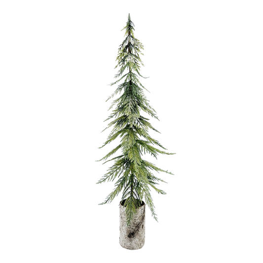 Viv! Christmas Tree - Slim w/ Gold Glitter - Green Gold - 95 cm