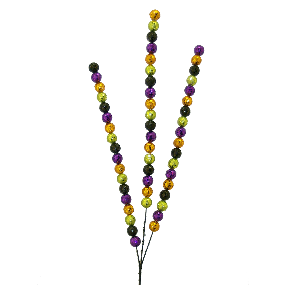 Viv! Christmas Halloween Decoratie - Glitterbal Decoratietak - 71 cm