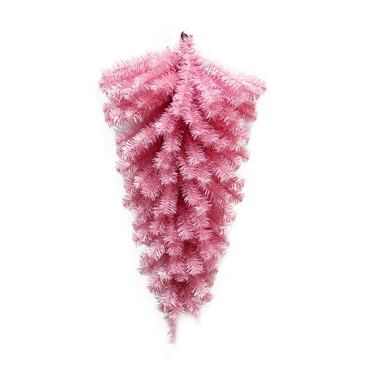 Viv! Christmas Tinsel-Teardrop – Rosa – 81 cm