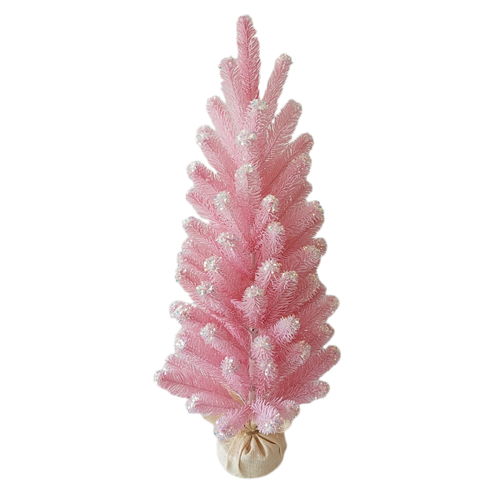 Viv! Christmas Kerstboom - Roze Kerstboom met Glitters - 90cm