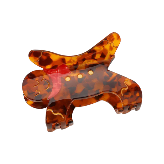 Viv! Christmas Kerst Haarclip - Gingerbread Man