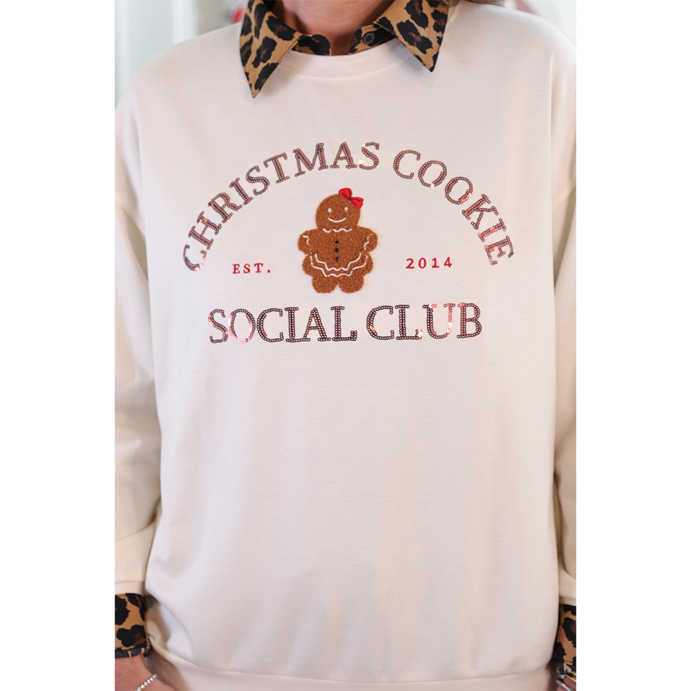 Viv! Christmas Ropa Navideña – Jersey de Navidad Christmas Cookie Social Club
