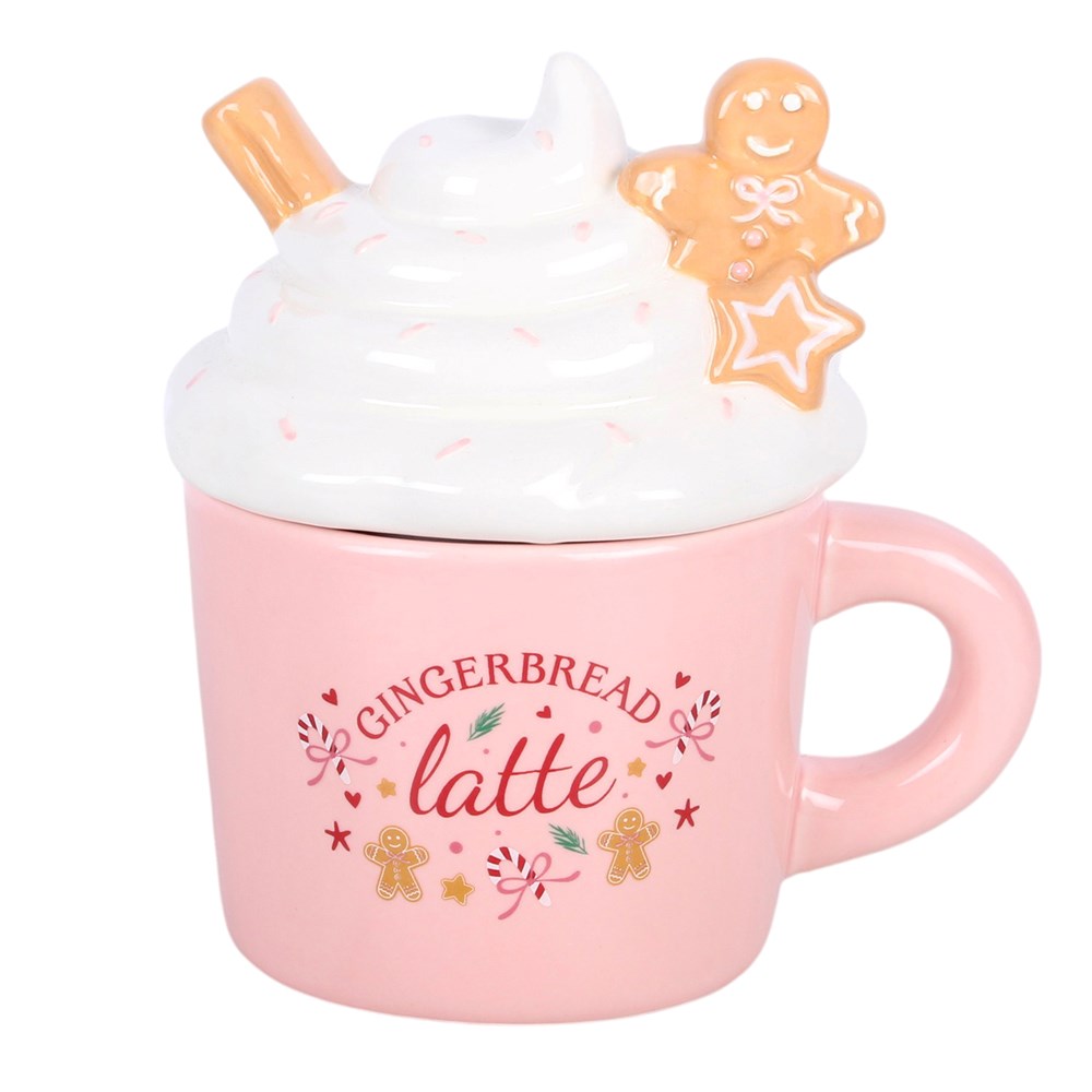 Viv! Christmas Oil & Wax Melt Burner - Pink Gingerbread Latte