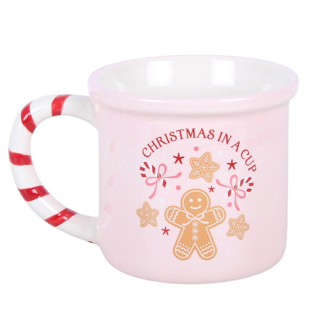 Viv! Christmas Mug - Pink "Christmas in a Mug"