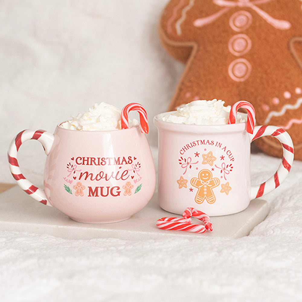 Viv! Christmas Kerstmok - Roze 'Christmas in a Mug' Mok