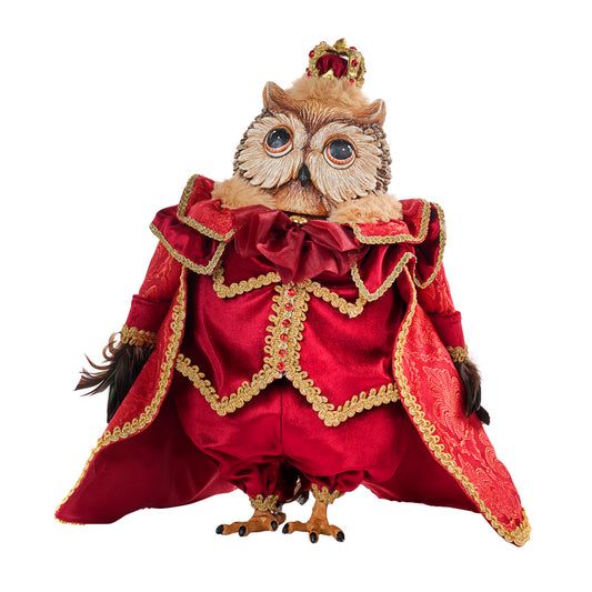 Goodwill M&G Weihnachtsfigur - Cardinal Sky Eulen-König - 40 cm