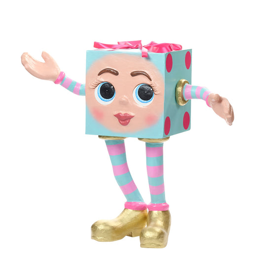 Goodwill M&G Christmas Display - Trendy Candy XL Gift Box Figure - Pink Blue - 91 cm