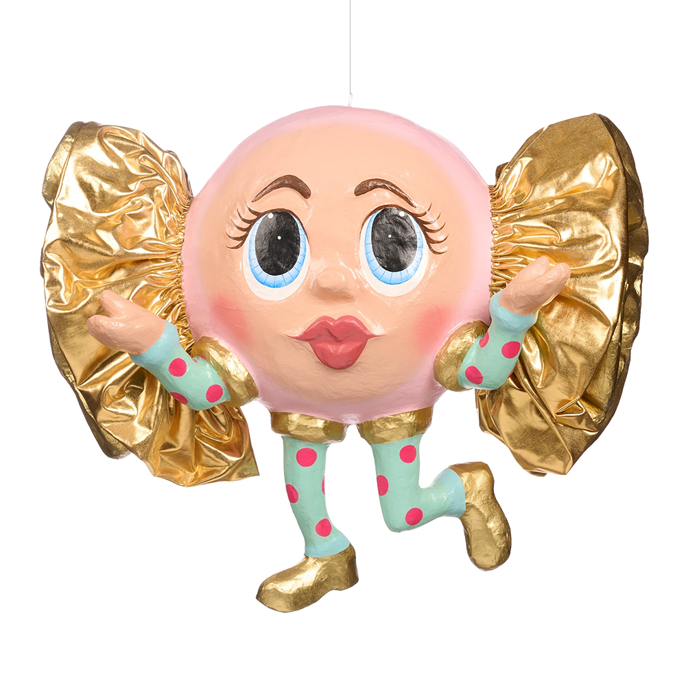Goodwill M&G Christmas Display - Trendy Candy XL Figure - Pink Blue - 66 cm