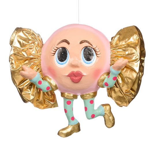 Goodwill M&G XL Weihnachtsdeko - Trendy Candy Süßigkeitenfigur - Rosa Blau - 66 cm