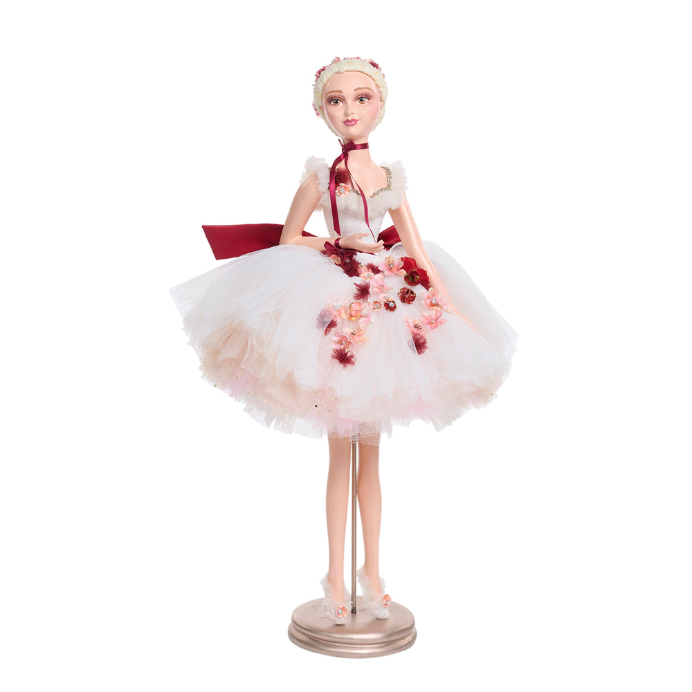 Goodwill M&G Kerstbeeld - Standing Ballerina Doll - 67cm