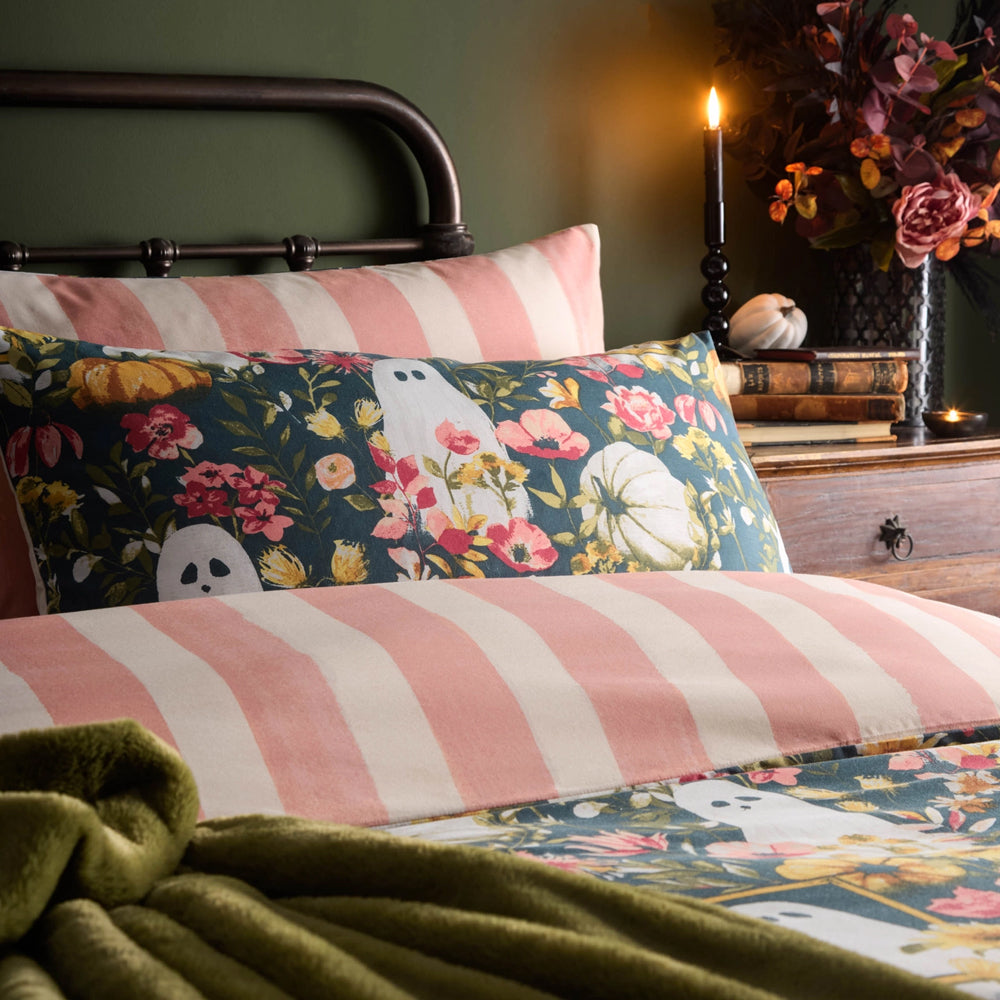 Viv! Christmas Halloween Duvet Cover - Bootanical - Reversible