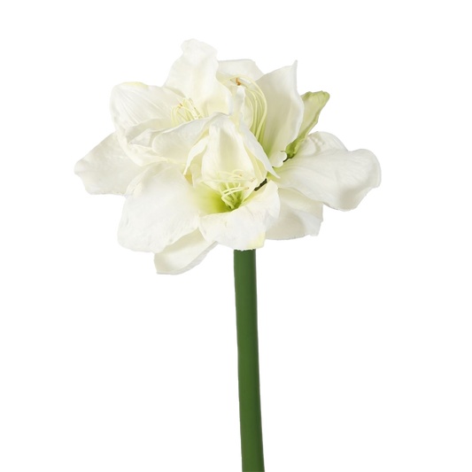 Viv! Christmas Amaryllis - silk flower - white - 71cm