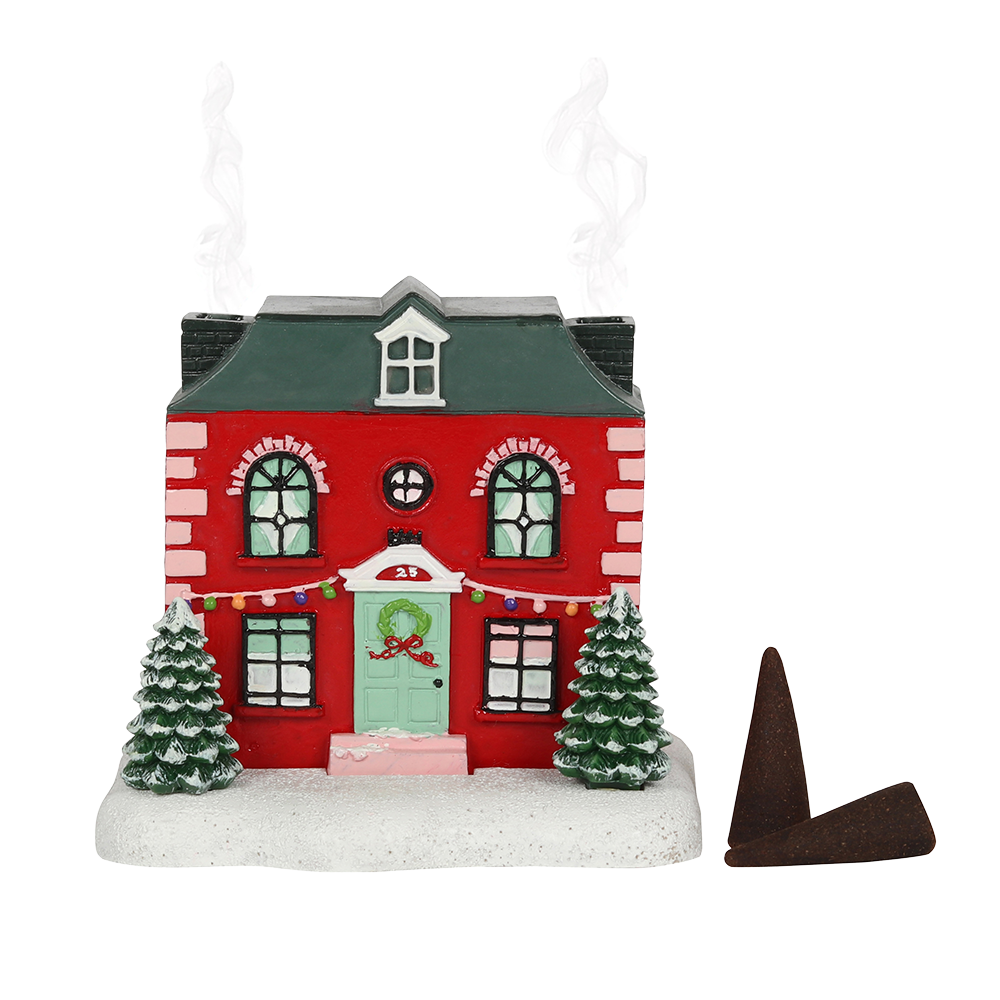 Viv! Christmas Kerst Geurbrander - Wierook Kegel Brander - Kersthuis