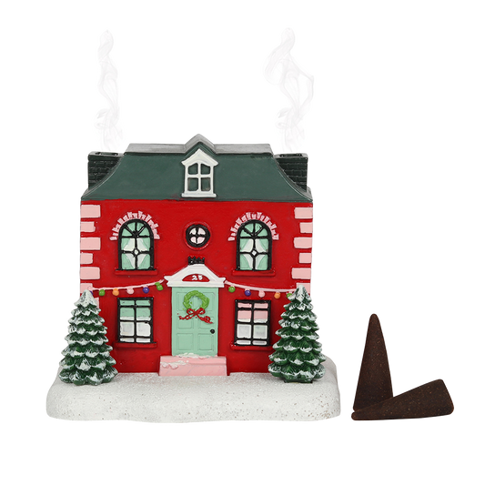 Viv! Christmas Kerst Geurbrander - Wierook Kegel Brander - Kersthuis