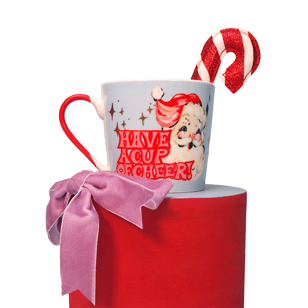 Eleanor Bowmer Christmas Mug - 'Cup of Cheer' Santa Mug