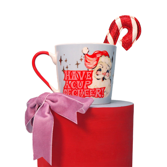 Eleanor Bowmer Christmas Mug - 'Cup of Cheer' Santa Mug