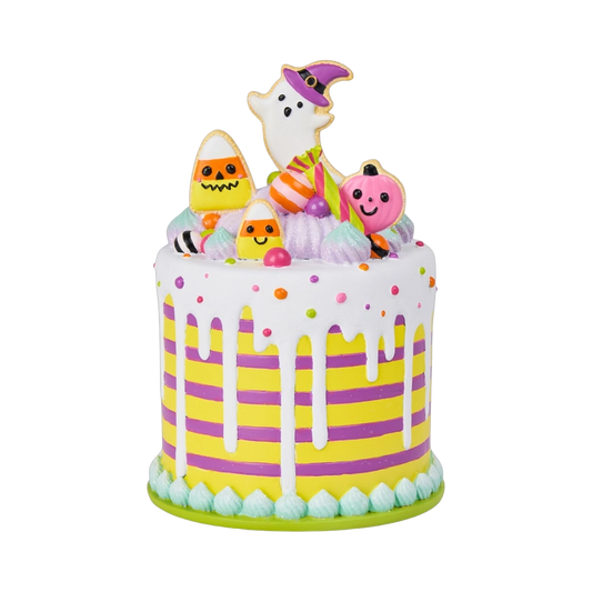 December Diamonds Halloween Decor - Drip Icing Cake with Sweets - 20cm