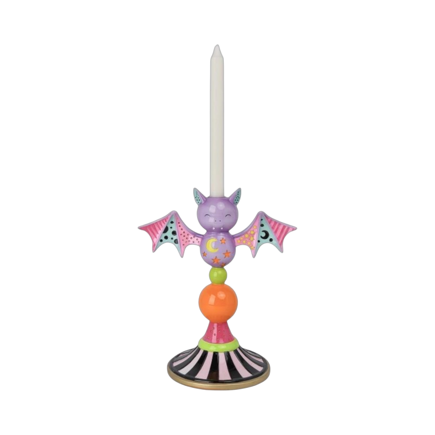 December Diamonds Halloween Decoratie - Vleermuis Kandelaar - 29cm