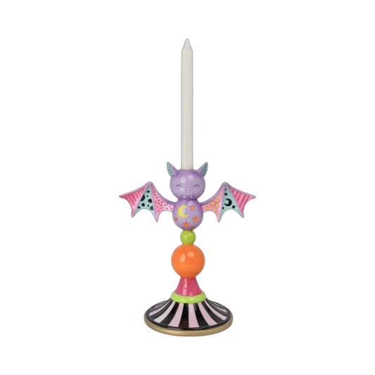 December Diamonds Halloween Decor - Bat Candle Holder - 29cm
