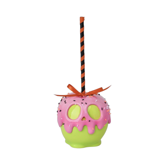 December Diamonds Halloween Decoratie - Groene Snoep Appel - 23cm