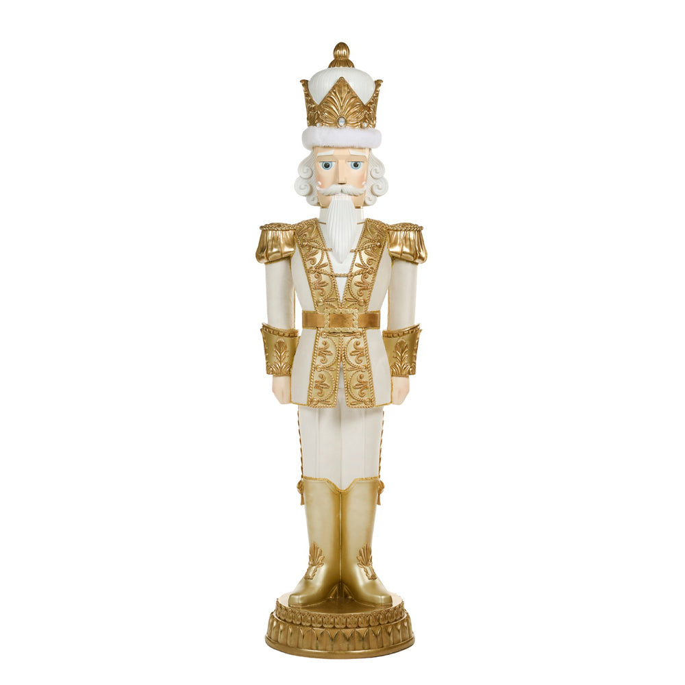 Goodwill M&G Kerstbeeld - XXL Versailles Notenkraker - goud - 192cm