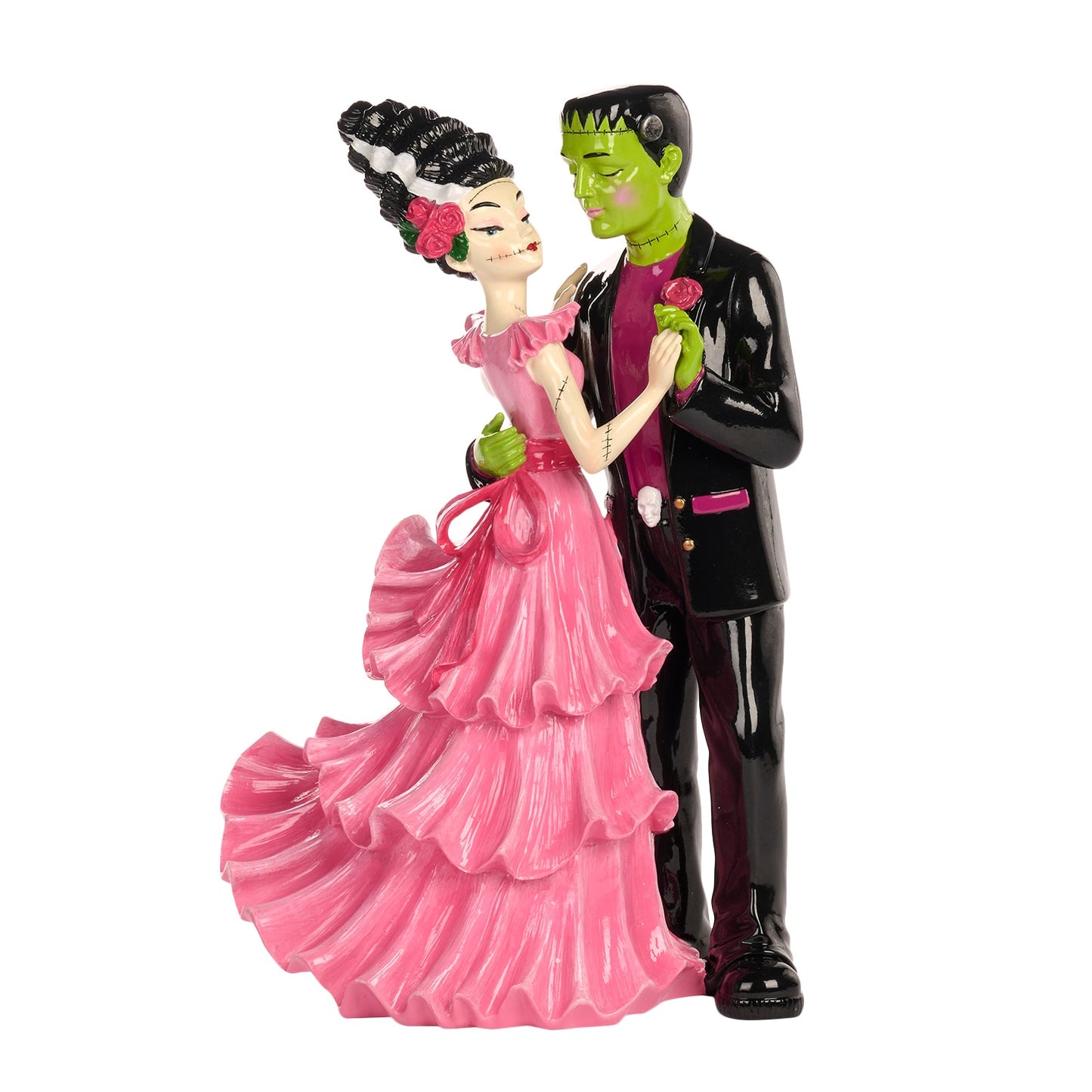 Goodwill M&G Halloween Decor - Dancing Frankenstein and Bride - 41cm