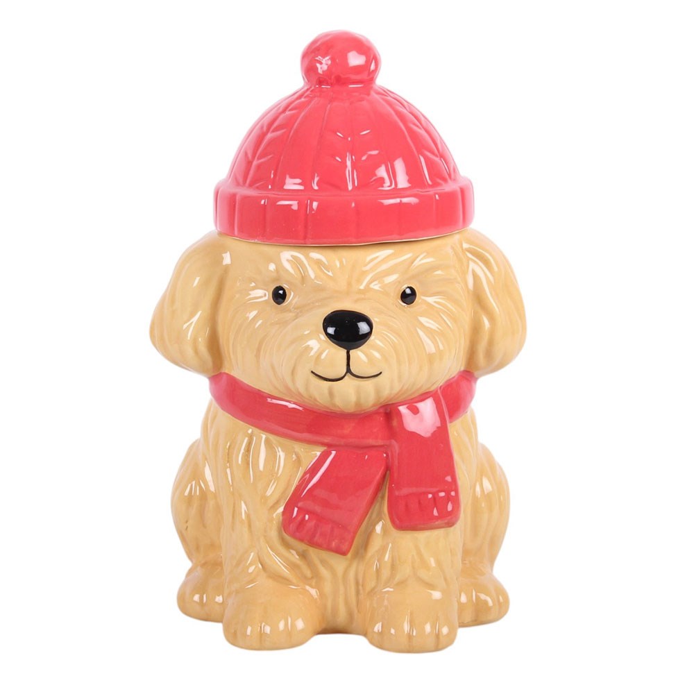 Viv! Christmas Weihnachts-Duftlampe - Hund mit Weihnachtsmütze - für Duftöl & Wax Melts