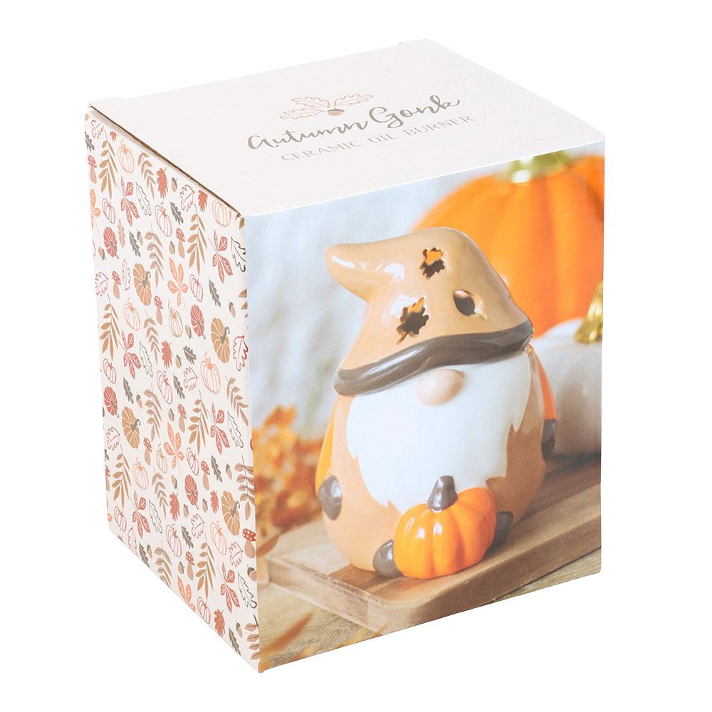 Viv! Christmas Herfst Geurbrander - Gnoom met Pompoen - Olie & Wax Melt Brander