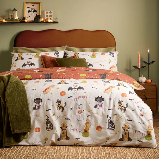 Viv! Christmas Halloween Dekbedovertrek - Howl-O-Ween - Reversible