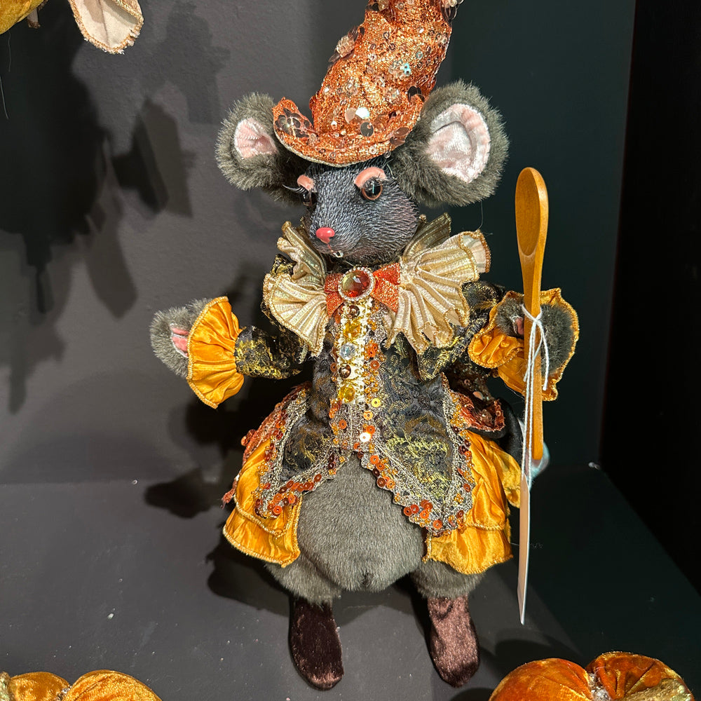Mark Roberts Decoración de Halloween - Halloween Mice Doll - set de 2 - 32cm