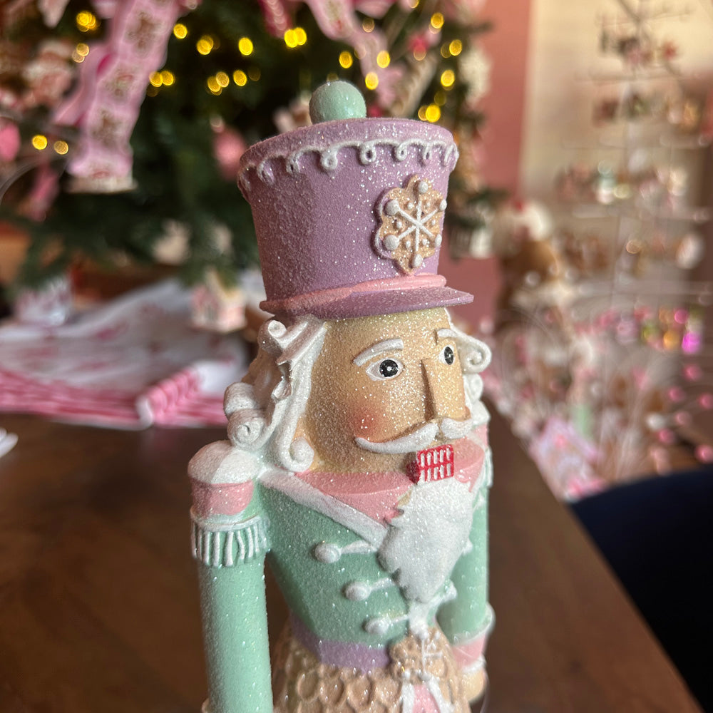 B-GRADE: Viv! Christmas Christmas Figure - Gingerbread Nutcracker - pastel - 36cm