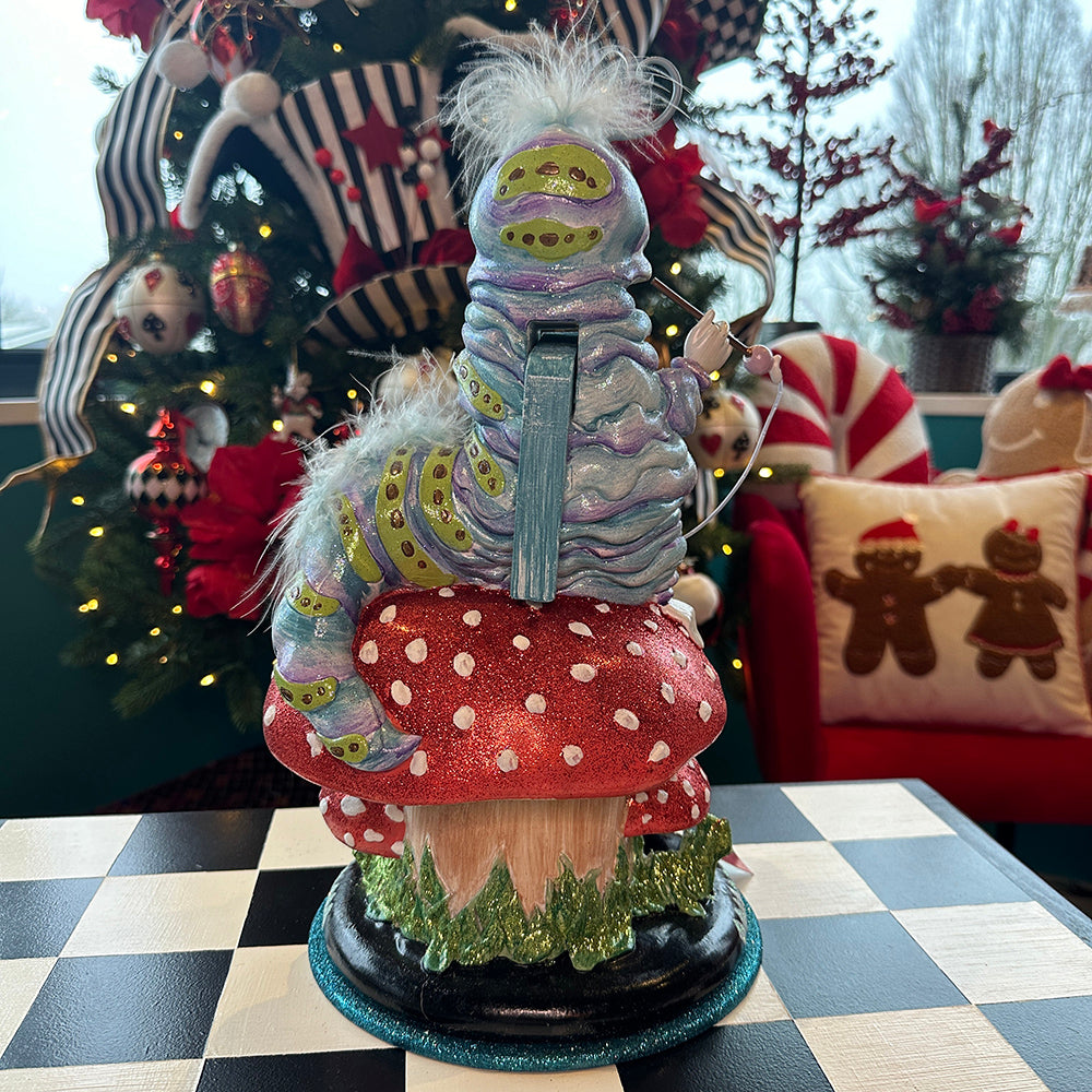 Kurt S. Adler - Hollywood Collection™ Christmas Nutcracker - Alice in Wonderland - Caterpillar - 38cm