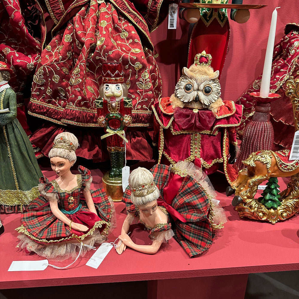 Goodwill M&G Weihnachtsfigur - Cardinal Sky Eulen-König - 40 cm