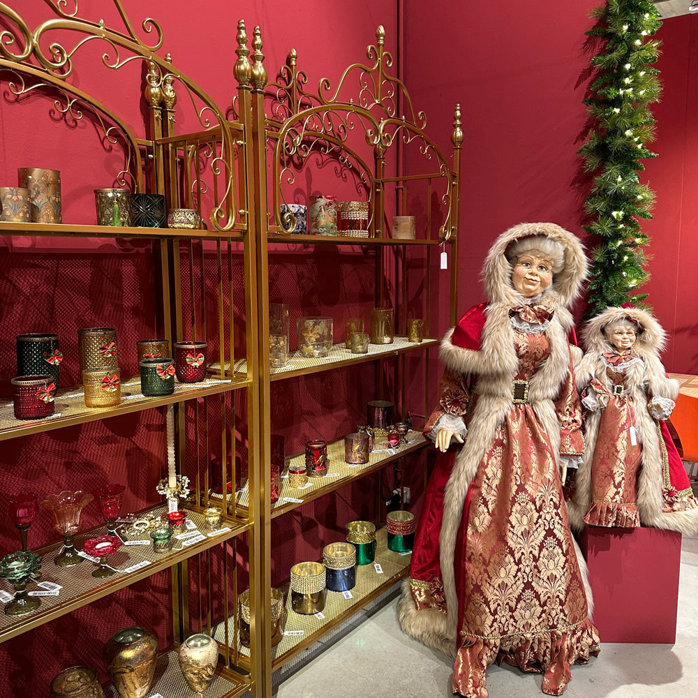 Goodwill M&G Kerst Display - XXL Metalen Displaykast met 3 Etages - 230cm