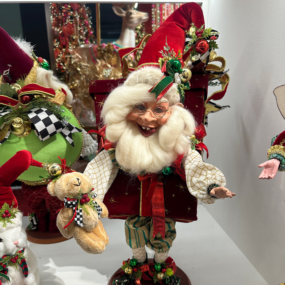 Mark Roberts Christmas Figurine - Medium Xmas Present Elf Doll - 61cm