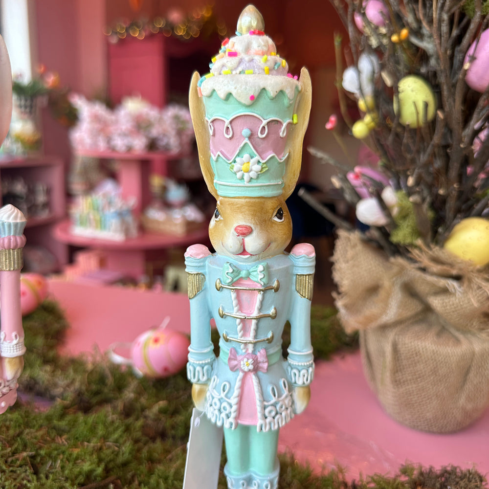 Goodwill M&G Easter Decoration - Bunny Nutcracker - Set of 2 - 26cm