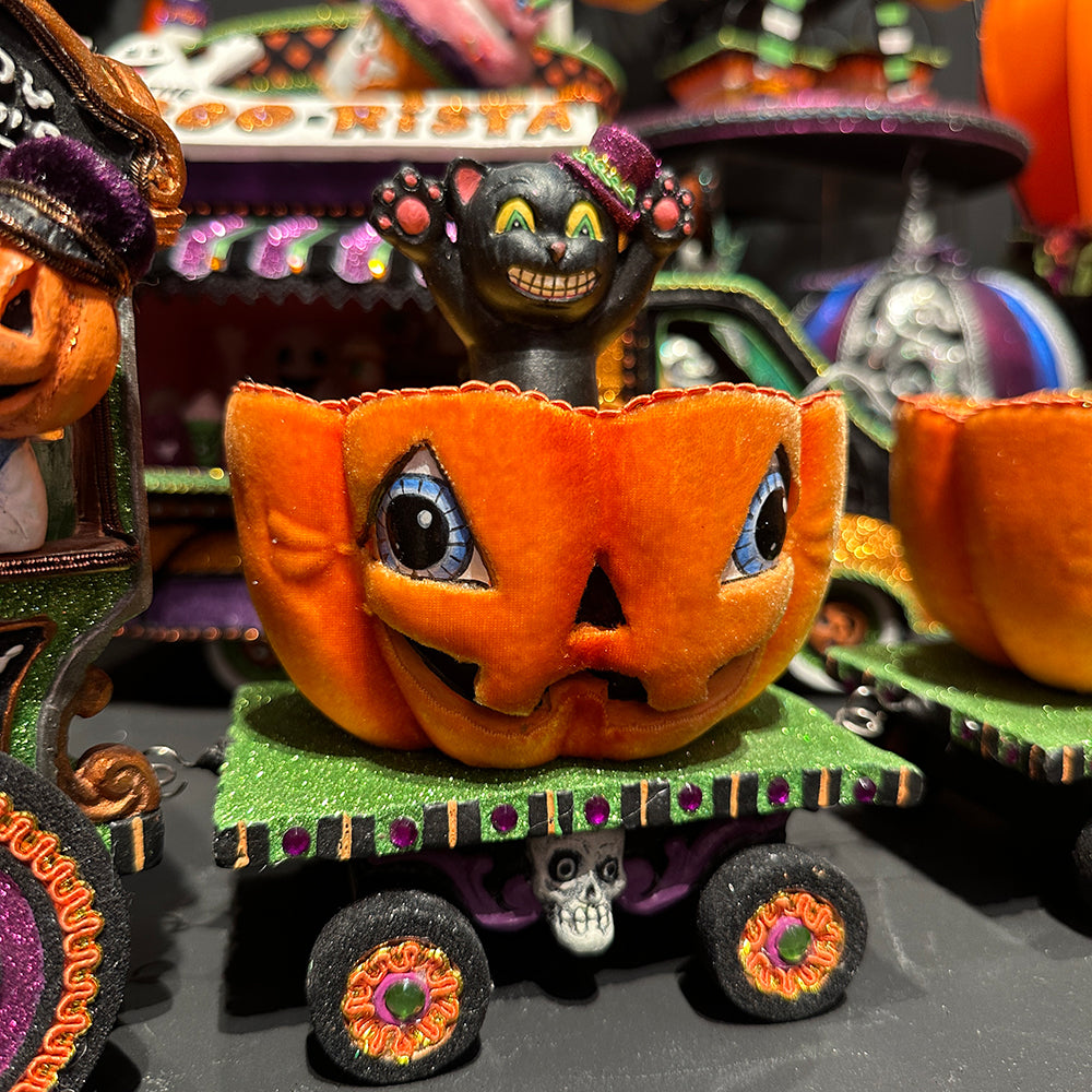 Katherine's Collection Halloween - Ghoulish Gathering - Express Train - 57cm