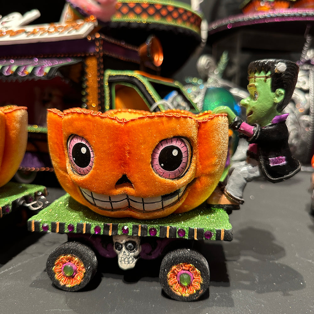 Katherine's Collection Halloween - Ghoulish Gathering - Express Train - 57cm